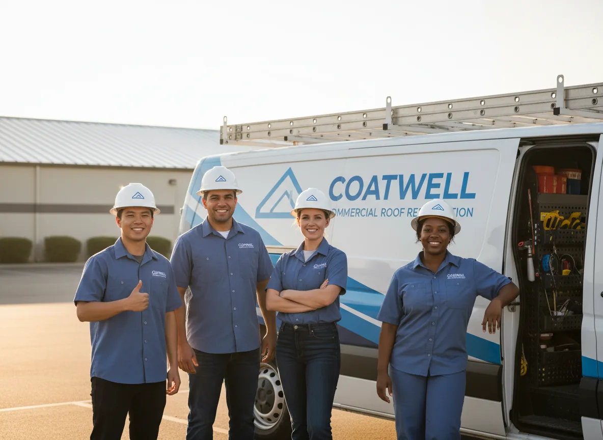 Commercial roof coating company in North Lima, OH
